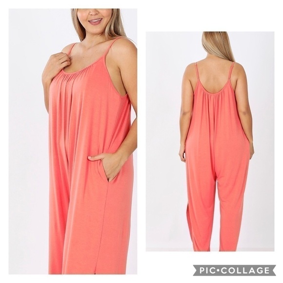 Curvy Plus: Smokey Blue 1 Piece Jumper - Picture 2 of 6